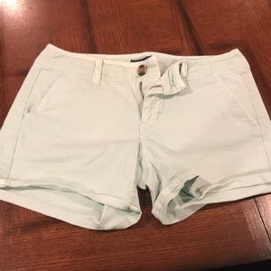 American Eagle teal shorts